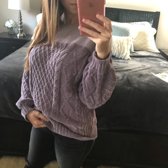 LAST Fuzz and Chenille Pullover Sweater - Picture 3 of 7